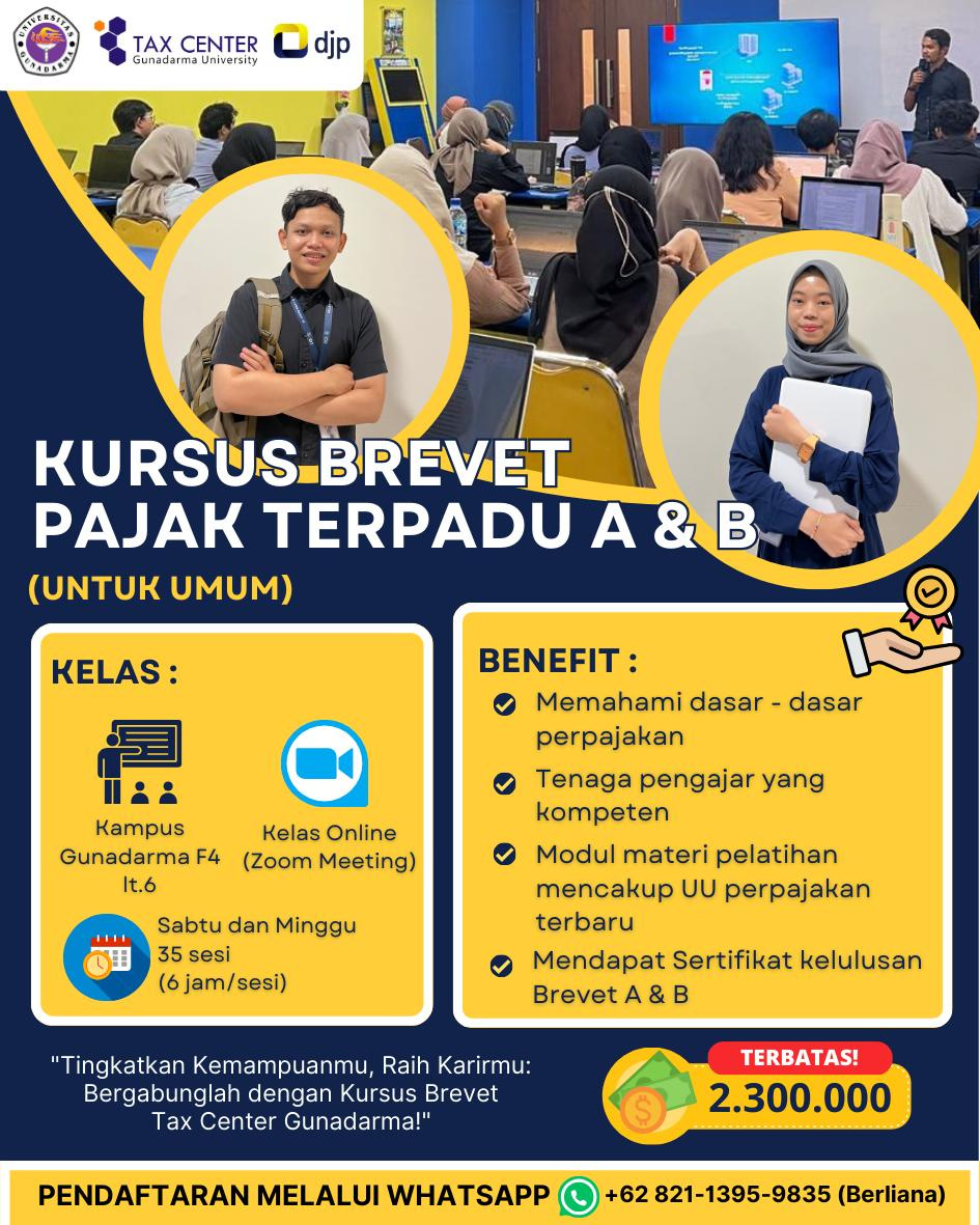 poster kursus brevet umum